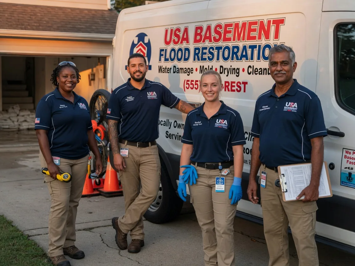 Basement Flood Cleanup company in Dry Branch, GA